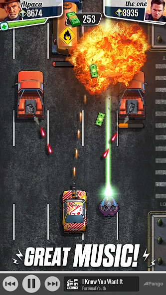 Fastlane: Road to Revenge (Фастлейн)  [МОД Бесконечные деньги] Screenshot 5