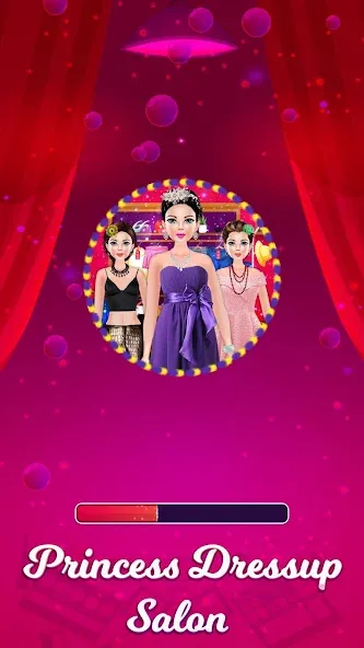 Princess Makeup Dressup Salon (Принцесса Мейкап Дрессап Салон)  [МОД Все открыто] Screenshot 1