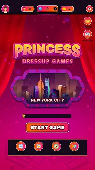 Princess Makeup Dressup Salon (Принцесса Мейкап Дрессап Салон)  [МОД Все открыто] Screenshot 2