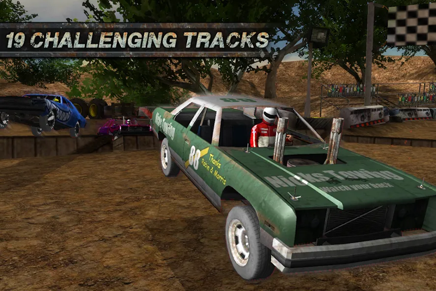 Demolition Derby: Crash Racing (Демолиция Дерби)  [МОД Mega Pack] Screenshot 2