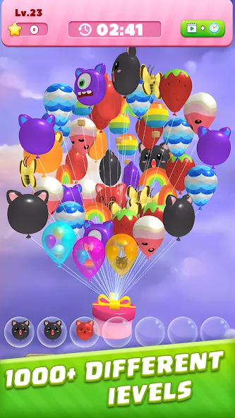 Bubble Burst：Match 3D  [МОД Mega Pack] Screenshot 1