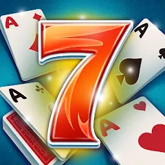 Скачать взломанную 7 Solitaire (Солитер)  [МОД Бесконечные монеты] - полная версия apk на Андроид