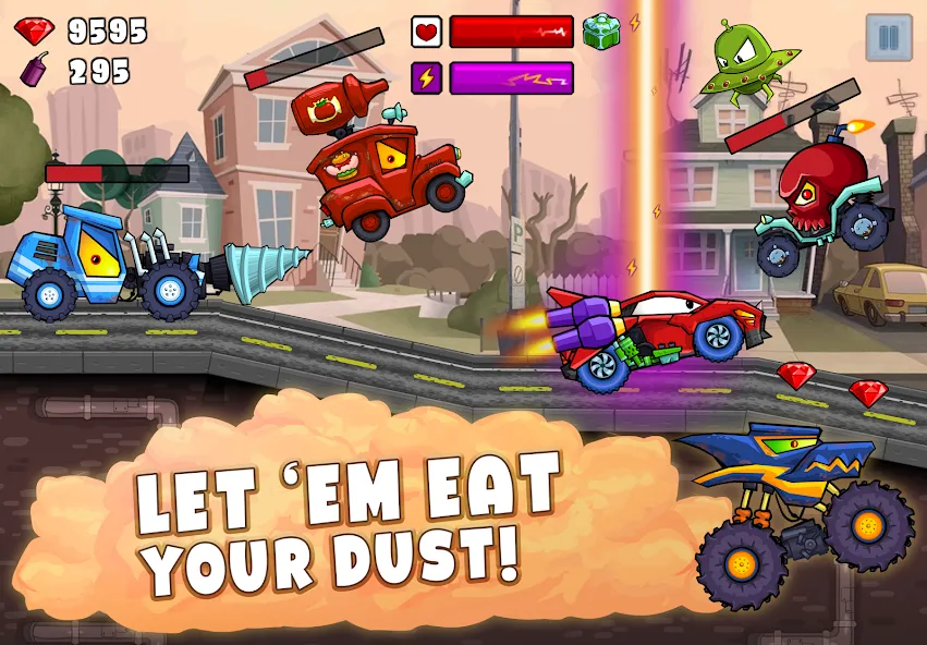 Car Eats Car 2 - Racing Game (Кар Еатс Кар 2)  [МОД Меню] Screenshot 3