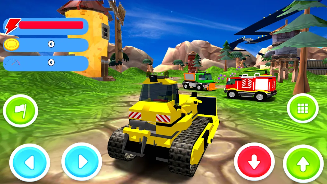 Toy Truck Drive  [МОД Бесконечные монеты] Screenshot 1