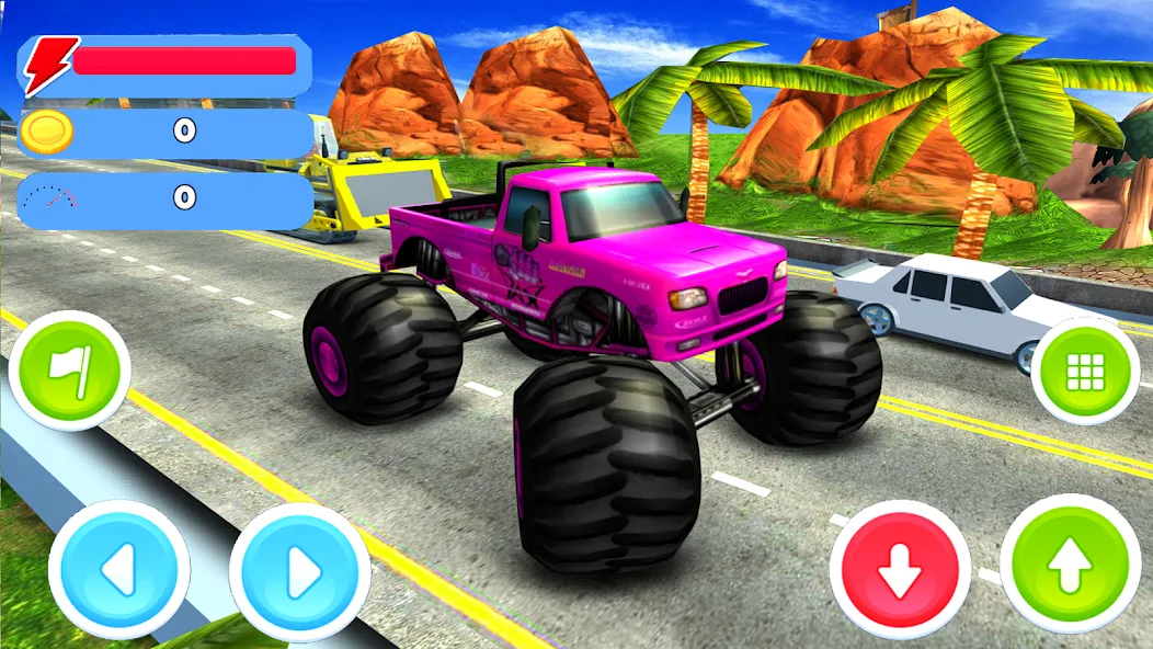 Toy Truck Drive  [МОД Бесконечные монеты] Screenshot 4