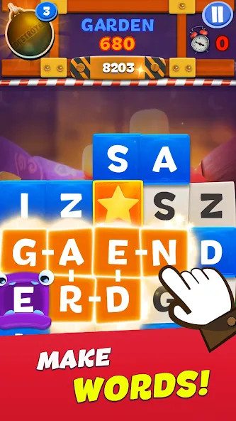 Toy Words play together online (Той Вордс)  [МОД Бесконечные монеты] Screenshot 2