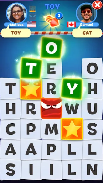 Toy Words play together online (Той Вордс)  [МОД Бесконечные монеты] Screenshot 4