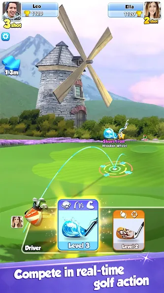 Golf Rival - Multiplayer Game (Гольф Ривал)  [МОД Много денег] Screenshot 2