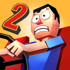 Взломанная Faily Brakes 2: Car Crash Game (Фэйли Брейкс 2)  [МОД Unlocked] - полная версия apk на Андроид