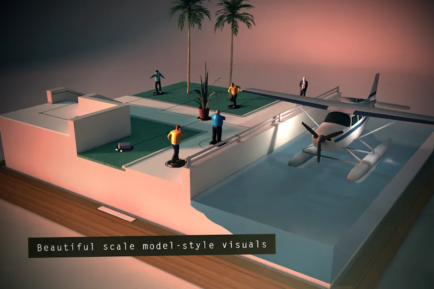 Hitman GO (Хитман ГО)  [МОД Unlocked] Screenshot 5