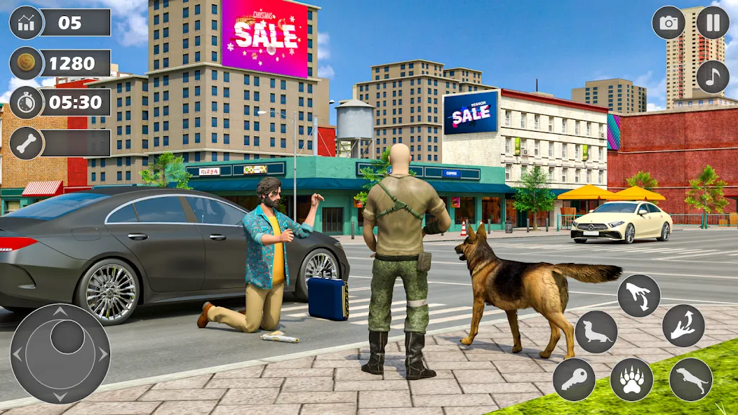 Dog Simulator Dog Game (Армейский симулятор собаки)  [МОД Меню] Screenshot 3