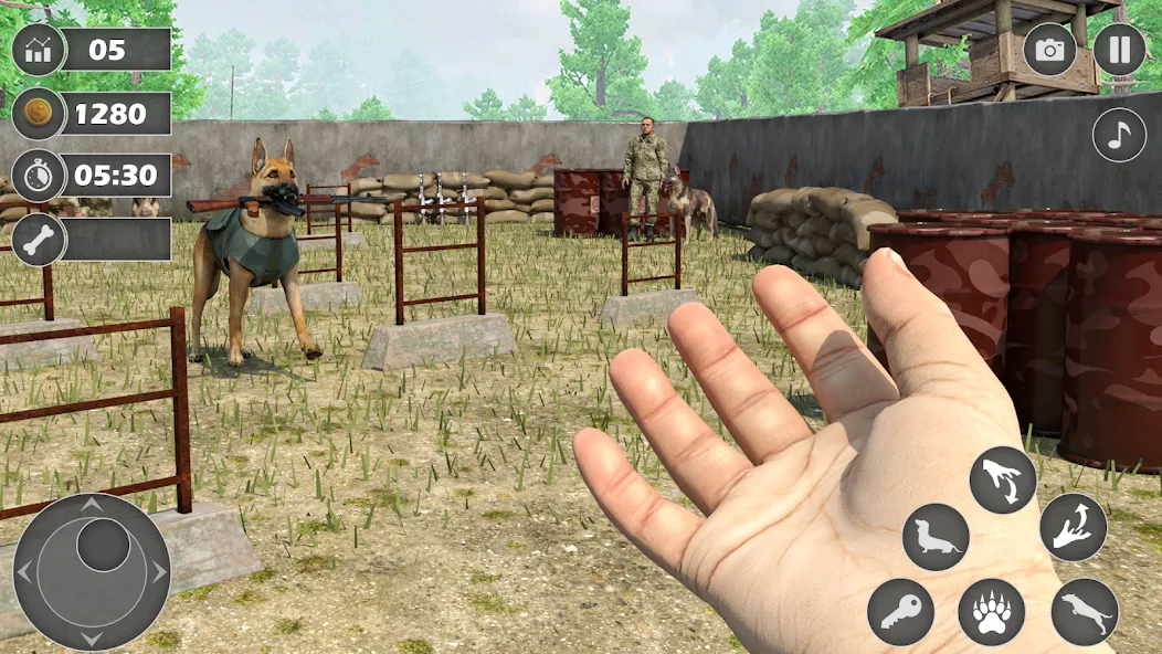 Dog Simulator Dog Game (Армейский симулятор собаки)  [МОД Меню] Screenshot 4