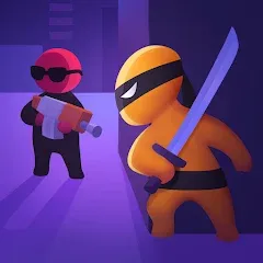 Взломанная Stealth Master: Assassin Ninja (Стил Мастер)  [МОД Mega Pack] - стабильная версия apk на Андроид