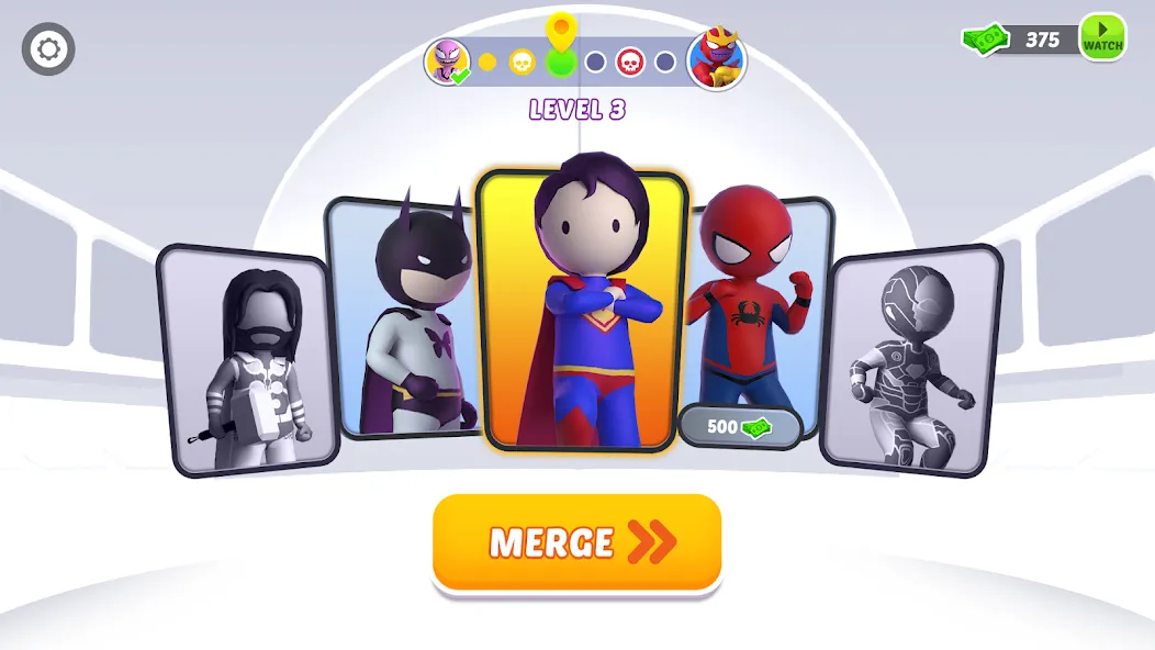 Stick Hero: Comic Superhero (Стик Хиро)  [МОД Меню] Screenshot 1