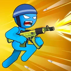 Взломанная Stick Shooter: Battle Game (Стик Шутер)  [МОД Unlocked] - полная версия apk на Андроид