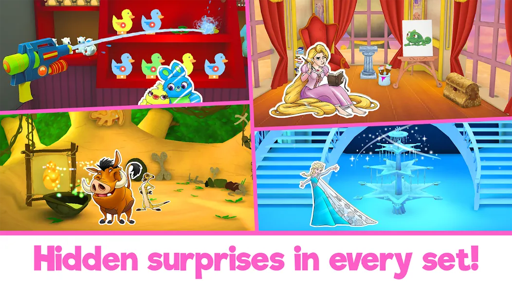 Disney Coloring World (Дисней)  [МОД Много монет] Screenshot 4