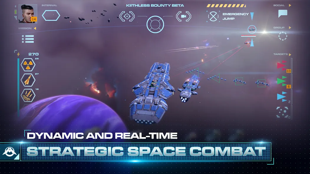 Homeworld Mobile: Sci-Fi MMO (Хоумворлд Мобаил)  [МОД Меню] Screenshot 2