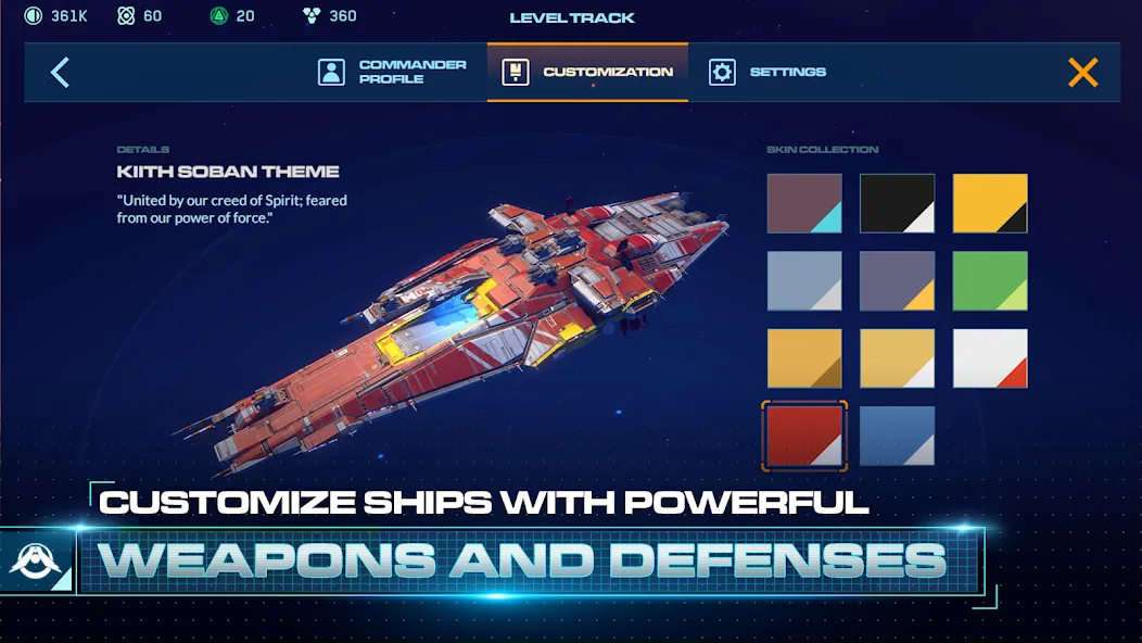 Homeworld Mobile: Sci-Fi MMO (Хоумворлд Мобаил)  [МОД Меню] Screenshot 3