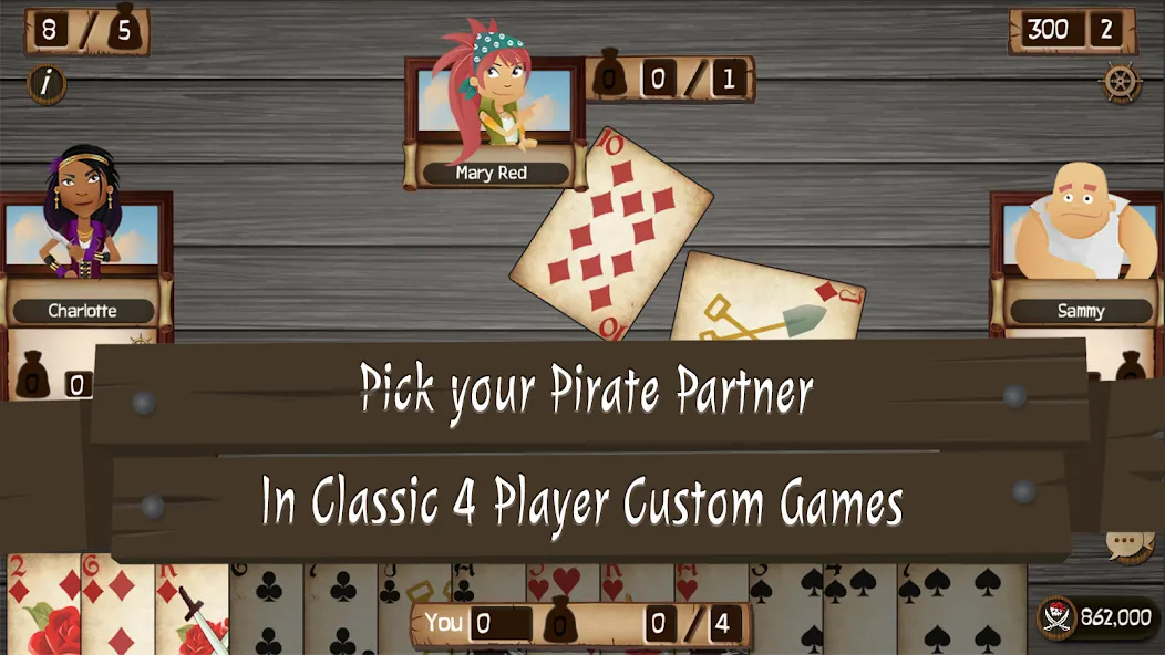 Spades Cutthroat Pirates (Спейдс Каттхроат Пирейтс)  [МОД Menu] Screenshot 4