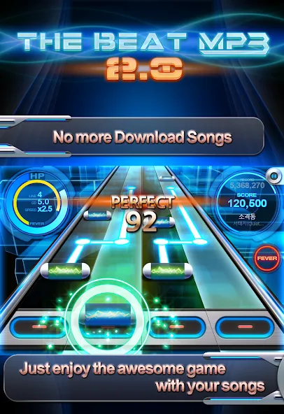 BEAT MP3 2.0 - Rhythm Game  [МОД Unlocked] Screenshot 1