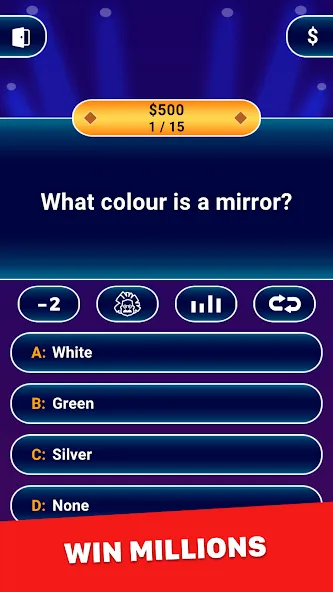 Millionaire 2024: Trivia Game  [МОД Unlimited Money] Screenshot 1