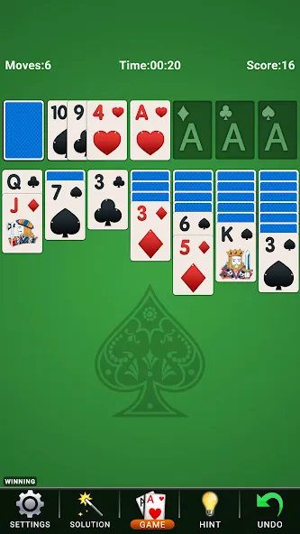 Solitaire: Classic Card Game  [МОД Unlocked] Screenshot 1