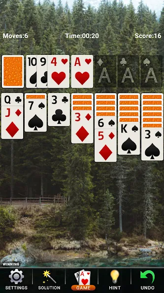 Solitaire: Classic Card Game  [МОД Unlocked] Screenshot 4