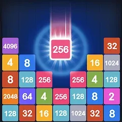 Взлом Drop Merge : Number Puzzle (Дроп Мердж)  [МОД Все открыто] - последняя версия apk на Андроид