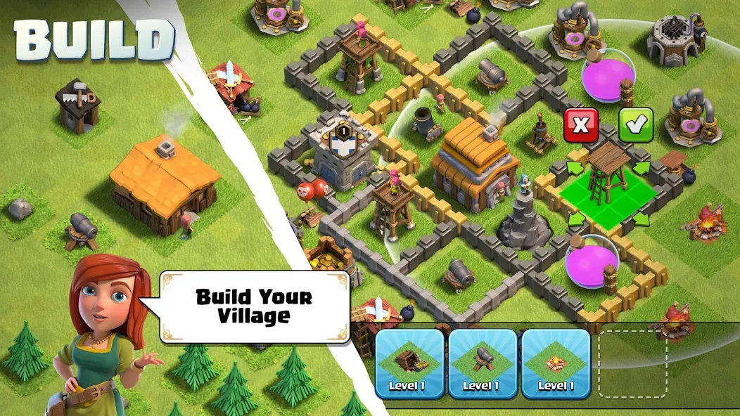 Clash of Clans (Клэш оф Клэнс)  [МОД Много монет] Screenshot 4