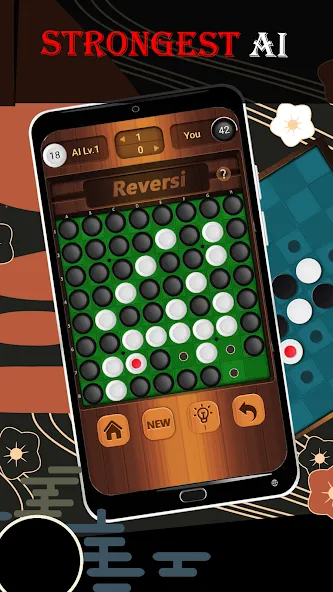 Reversi - Classic Reversi Game (Реверси)  [МОД Unlimited Money] Screenshot 3