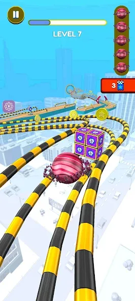 Rolling Balls 3D (Гоинг Боллс 3Д)  [МОД Все открыто] Screenshot 1