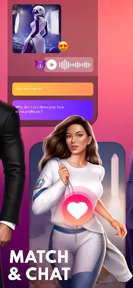 Love Sparks: Dating Sim (Лав Спаркс)  [МОД Меню] Screenshot 2