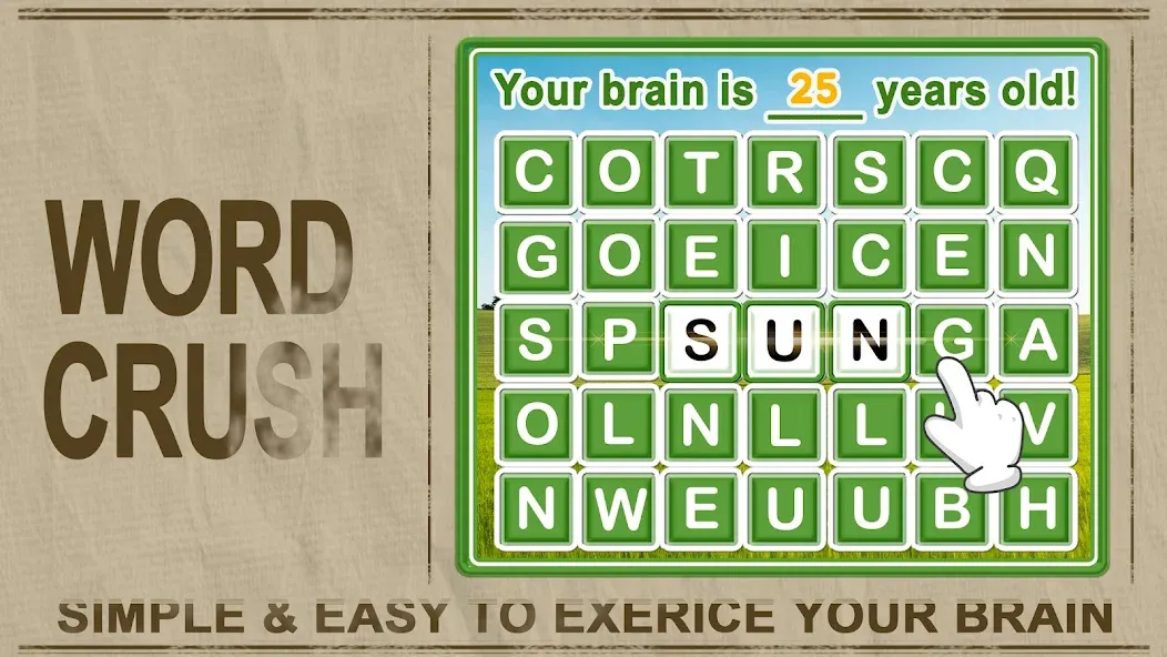 Word Crush - Fun Puzzle Game (Уорд Краш)  [МОД Unlimited Money] Screenshot 1