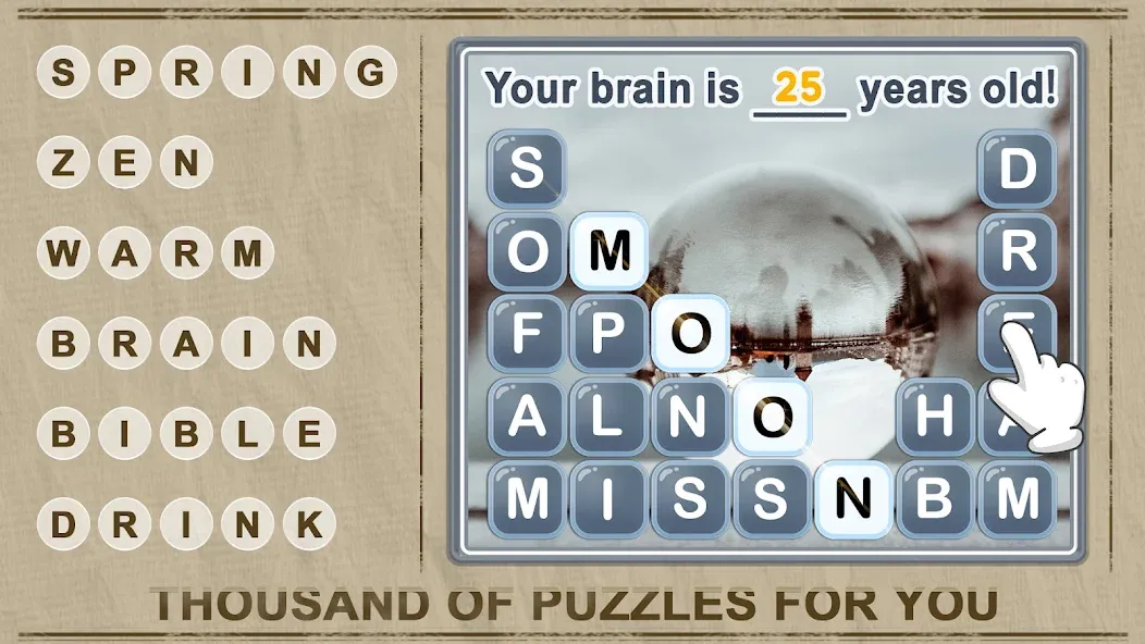 Word Crush - Fun Puzzle Game (Уорд Краш)  [МОД Unlimited Money] Screenshot 3