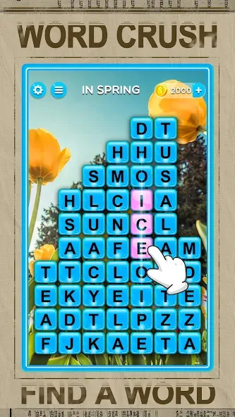 Word Crush - Fun Puzzle Game (Уорд Краш)  [МОД Unlimited Money] Screenshot 4