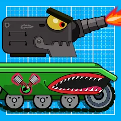 Скачать взлом TankCraft – War Tank Battles (ТанкКрафт)  [МОД Много денег] - стабильная версия apk на Андроид