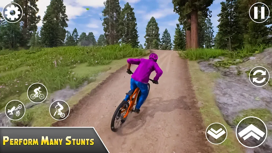 BMX Bicycle Games Offroad Bike  [МОД Много монет] Screenshot 4