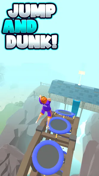 Hoop World: Flip Dunk Game 3D (Хуп Ворлд)  [МОД Много денег] Screenshot 1