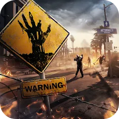 Скачать взломанную Aftermath Survival: Zombie War (Афтермат Сурвайвл)  [МОД Меню] - полная версия apk на Андроид