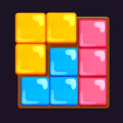 Взлом Block King - Brain Puzzle Game (Блок Кинг)  [МОД Бесконечные монеты] - последняя версия apk на Андроид