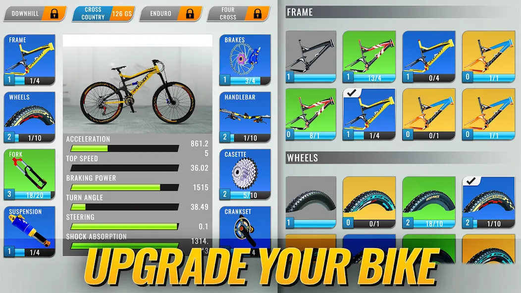 Bike Clash: PvP Cycle Game (Байк Клаш)  [МОД Бесконечные деньги] Screenshot 3