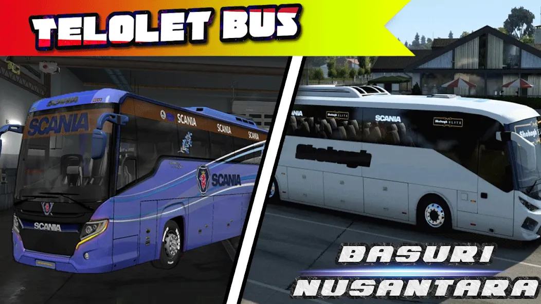 Bus Telolet Basuri Nusantara (Бус Телолет Басури Нусантара)  [МОД Все открыто] Screenshot 1