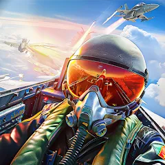 Взломанная Jet Fighter: Sky Combat 3D (Джет Файтер)  [МОД Все открыто] - последняя версия apk на Андроид