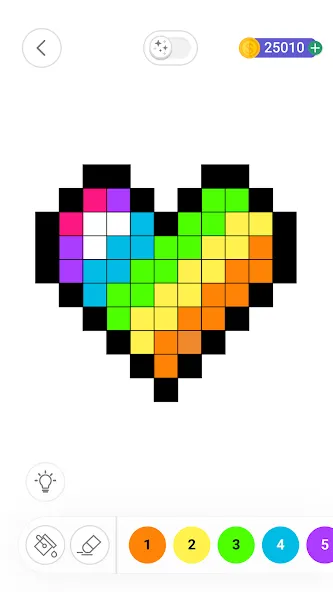 Color by Number：Coloring Games (Цвет по номерам)  [МОД Mega Pack] Screenshot 4