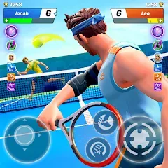 Взломанная Tennis Clash: Multiplayer Game (Теннис Клаш)  [МОД Много денег] - стабильная версия apk на Андроид