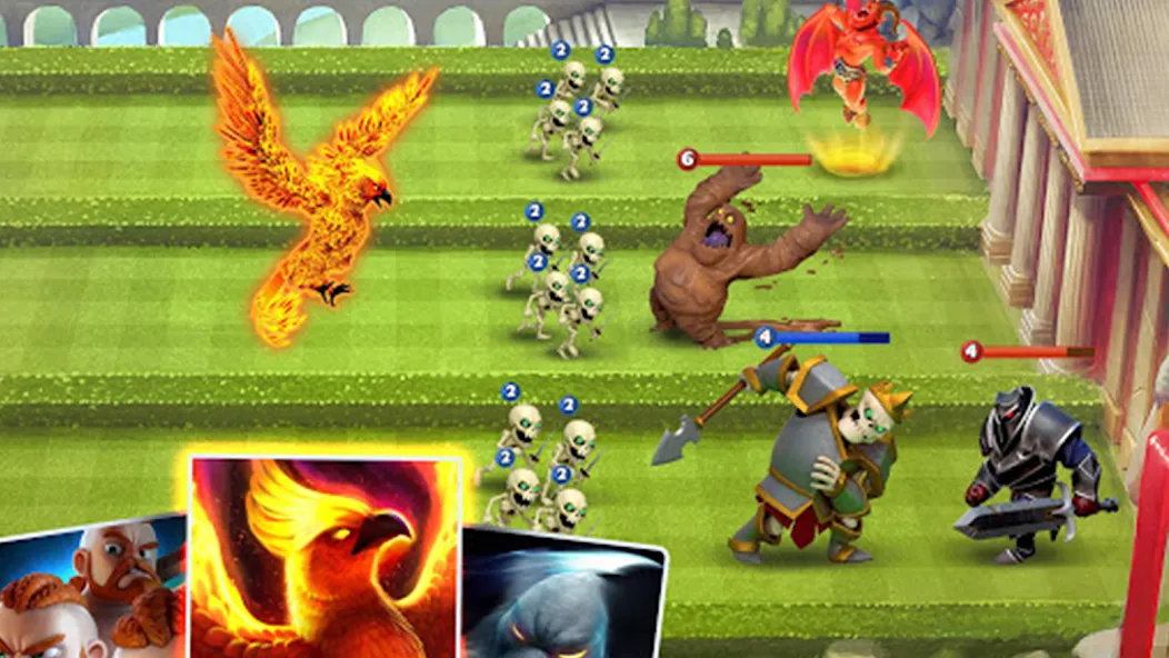 Castle Crush：Epic Battle  [МОД Меню] Screenshot 3