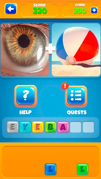 2 Pics 1Word. Offline Games  [МОД Меню] Screenshot 5