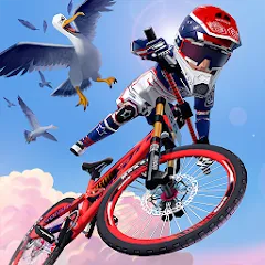 Взломанная Downhill Masters (Даунхилл мастерс)  [МОД Много денег] - стабильная версия apk на Андроид