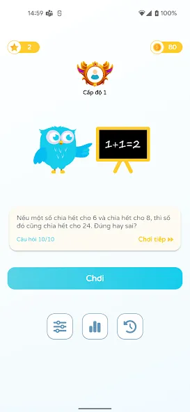 Chọn Đúng Sai  [МОД Menu] Screenshot 1