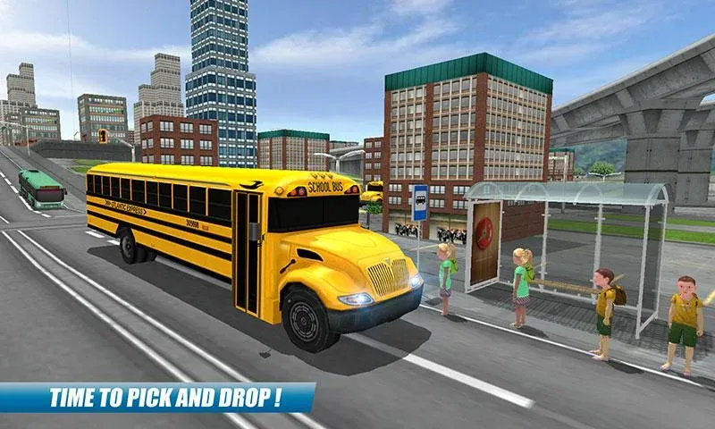 School Bus Driving Game  [МОД Unlimited Money] Screenshot 5